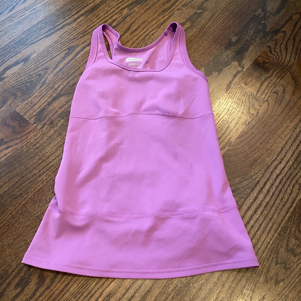 New Balance workout  tank small purple